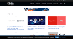 Desktop Screenshot of elpoderdelasideas.com