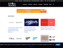 Tablet Screenshot of elpoderdelasideas.com